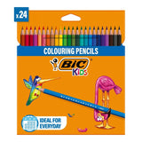 M&S Bic Kids Tropicolors Colouring Pencils Wallet of 24- Buy online at McGrocer