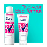Sure Wild Rose deodorant spray 150ml (British brand)