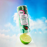 Itsu ginger lime sparkling water (British brand)