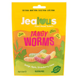 M&S Jealous Sweets Tangy Worms Vegan Gummy Sweets 125g- Buy online at McGrocer