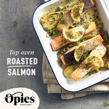 Opies preserved lemon slices in lemon juice 350g, imported from the UK
