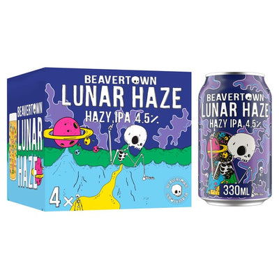 M&S Beavertown Lunar Haze Hazy IPA 4x330ml- Buy online at McGrocer
