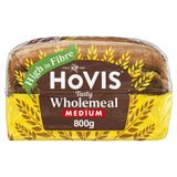 Hovis tasty wholemeal medium sliced bread 800g, UK version