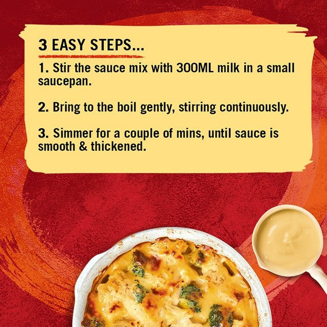 Schwartz cheddar cheese sauce mix 38g (British brand)