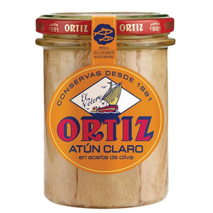 Brindisa Ortiz Yellowfin Tuna Fillets in Olive Oil Canned Fish 220g