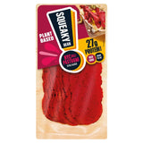 M&S Squeaky Bean Pastrami Style Sandwich Slice Plant-Based Deli Slice 90g- Buy online at McGrocer