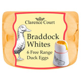 M&S Clarence Court Braddock White Free Range Duck Eggs 6 Pack- Buy online at McGrocer