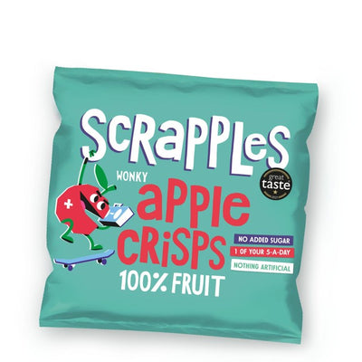 M&S Scrapples Apple Fruit Crisps Kids Snack 12g- Buy online at McGrocer