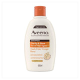 M&S Aveeno Clarify and Shine Apple Cider Vinegar Shampoo for All Hair Types 500ml- Buy online at McGrocer