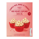 M&S Red Velvet Cupcake Mix kit for 6 cupcakes (British brand)