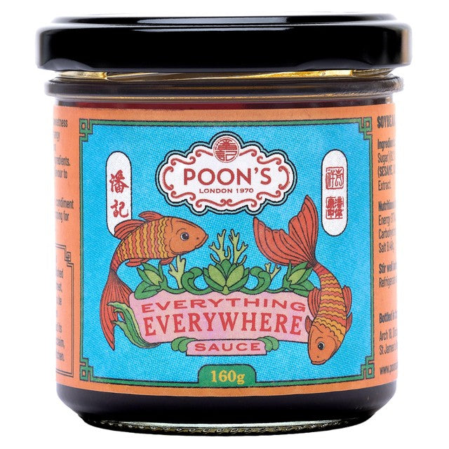 Poon's London Everything Everywhere sauce, British product