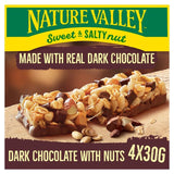 M&S Nature Valley Sweet & Salty Nut Dark Chocolate with Peanuts Cereal Bars 4 x 30g- Buy online at McGrocer