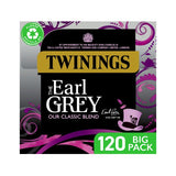 Twinings Earl Grey tea bags 120 count (British brand)