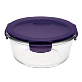 M&S LocknLock Oven Glass Round Casserole Dish 950ml- Buy online at McGrocer