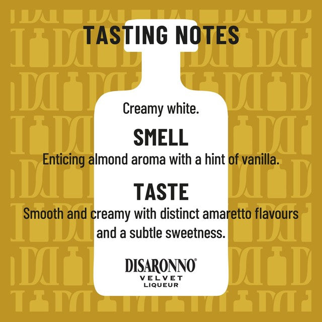 Disaronno Velvet Amaretto cream liqueur 50cl - British product