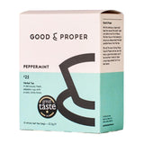 Good & Proper Tea peppermint teabags 22.5g, UK version