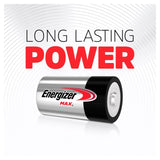 Energizer D alkaline batteries 4-pack - British product