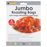 Toastabags Jumbo Oven Roasting Bags 2 Pack 55x60cm (British brand)