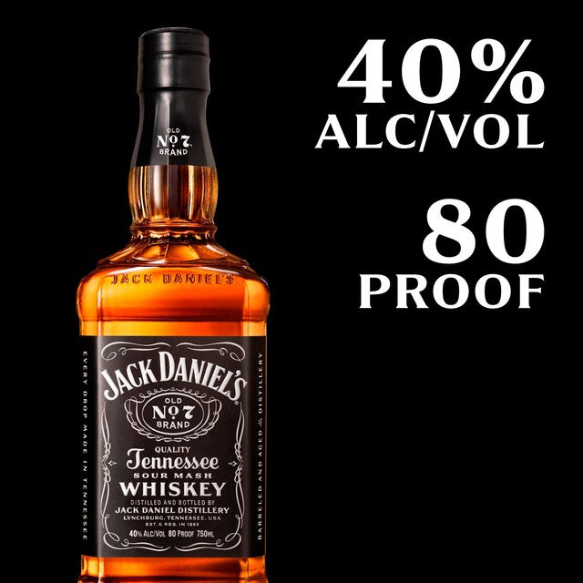Jack Daniel's Old No. 7 Tennessee Whiskey 70cl, UK version