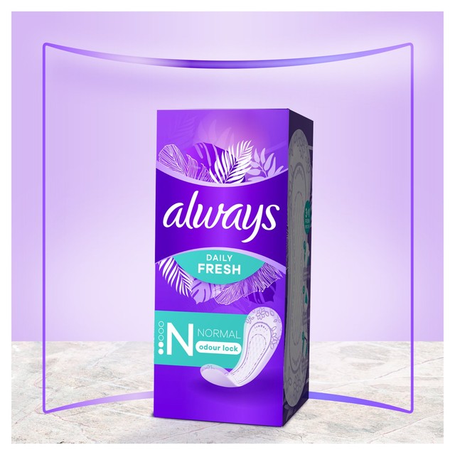 Always Dailies Fresh & Protect Normal panty liners 32 pack - British product