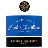 Nicolas Feuillatte Champagne Brut NV 75cl, imported from the UK