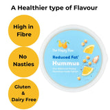 The Happy Pear reduced fat hummus 150g (British brand)