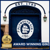 Plymouth Original Strength Gin 70cl, imported from the UK