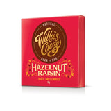 M&S Willies Cacao Hazelnut Raisin 70% Dark Chocolate Bar 50g- Buy online at McGrocer