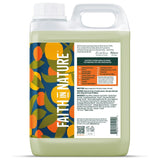 Faith In Nature grapefruit and orange body wash 2.5L - British product