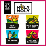 Holy Moly guacamole dip jalapeno and red pepper 150g, UK version