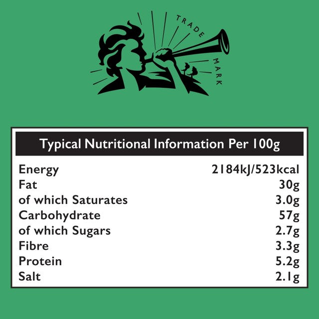 Pipers Cider Vinegar Sea Salt Crisps 150g, imported from the UK