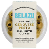 M&S Belazu Genovese Basil Pesto Halkidiki Olives- Buy online at McGrocer