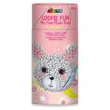 Avenir Loopie Fun Bunny Bag craft kit 16 x 18cm - British product