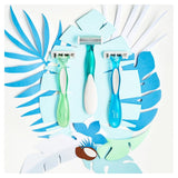 BIC Soleil Bella coconut milk disposable women's razors 3-pack - British product