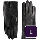 M&S M&S Women's Leather Gloves Black, Size L- Buy online at McGrocer