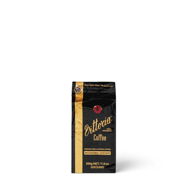 Vittoria Australian Mountain Grown Ground Arabica Espresso Coffee 200g (British brand)