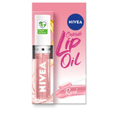 Nivea Rose Lip Oil 5.5g, imported from the UK
