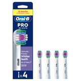M&S Oral-B 3D White Electric Toothbrush Heads Refills 4-Pack- Buy online at McGrocer