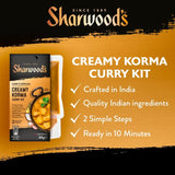 Sharwood's Korma Indian curry sauce kit, UK version