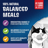 Felix wet cat food favourites selection, imported from the UK