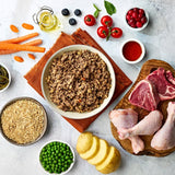 Naturo chicken lamb dog food 400g, imported from the UK
