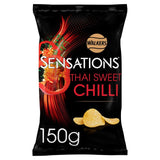 Sensations Thai Sweet Chilli crisps 150g (British brand)