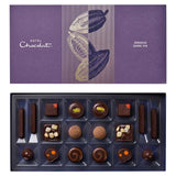 Hotel Chocolat Serious Dark Fix chocolate box, imported from the UK