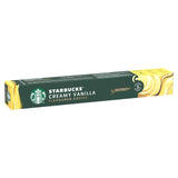 Starbucks vanilla coffee capsules 10 capsules (British brand)