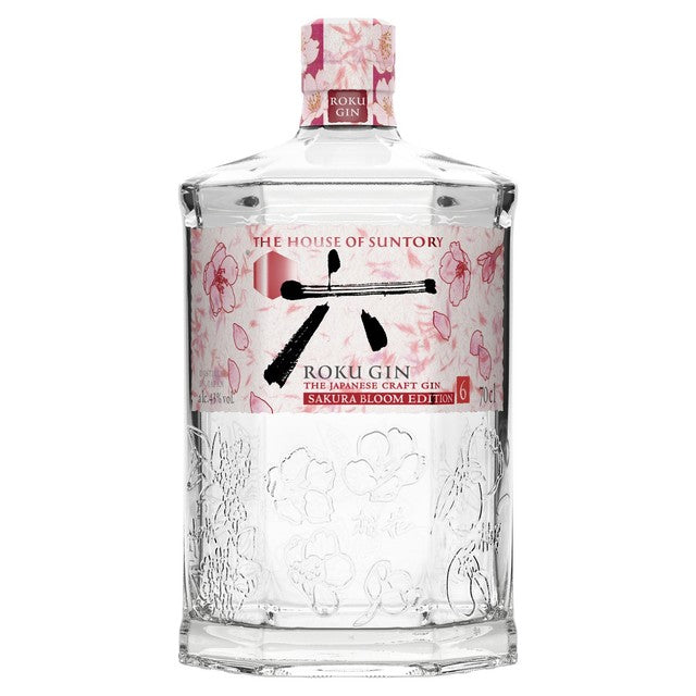 Roku Sakura Bloom Edition Japanese craft gin - British product