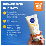 Nivea Q10 Firming Energising Body Serum Lotion 200ml, imported from the UK