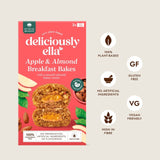 Deliciously Ella apple & almond breakfast bakes 3 x 50g - British product