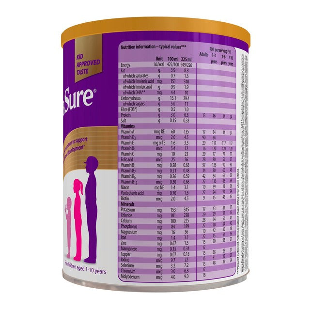 PaediaSure vanilla nutritional supplement powder, imported from the UK