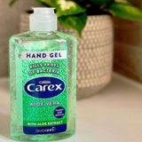 Carex aloe vera hand sanitiser gel 300ml - British product