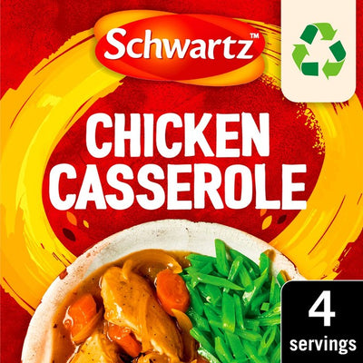 M&S Schwartz Chicken Casserole Recipe Mix 36g- Buy online at McGrocer
